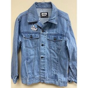 Oh My Disney Aladdin Magic Carpet Denim Jacket, Size Small